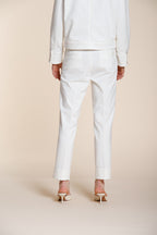 New York Carrot pantalon chino femme en jersey carrot fit