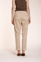 New York Carrot Hose Chino Damen aus Stretch-Satin carrot fit ①