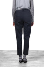 New York Carrot pantalone chino donna in raso carrot fit ①