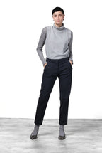 New York Carrot pantalone chino donna in raso carrot fit ①