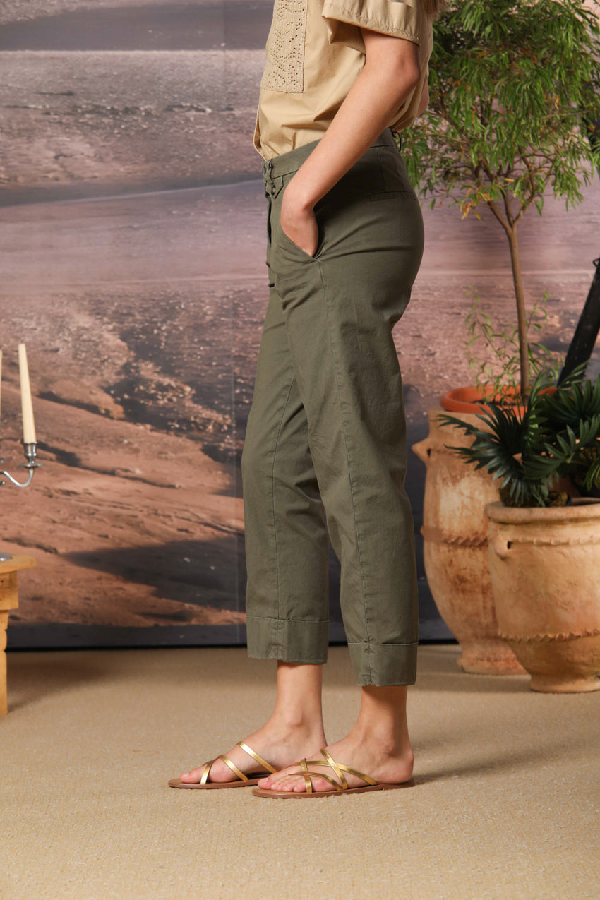 New York Damen Chino Hose im Carrot Fit