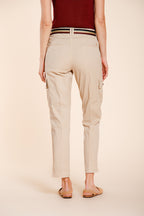 Marlene Cargo Damen Cargo Hose aus leichtem Stretch Twill carrot fit