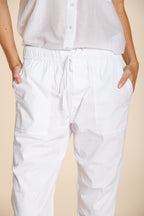 Fatique Jogger Hose Cargo Damen aus Twill relaxed fit