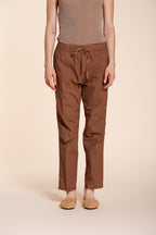 Fatique Jogger pantalon cargo femme en twill relaxed fit
