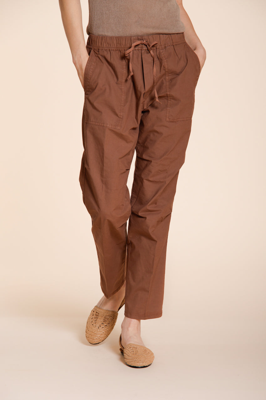 Fatique Jogger pantalon cargo femme en twill relaxed fit