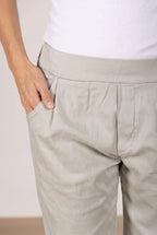 Easy Jogger women's chino pants in stretch fleece relaxed fit