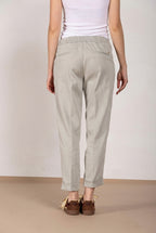 Easy Jogger women's chino pants in stretch fleece relaxed fit