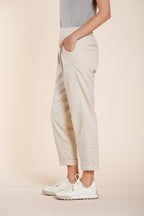 Easy Jogger pantalon chino femme en molleton stretch relaxed fit