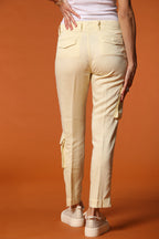 Asia Snake Damen Cargo-Hose in Modal Relaxed Fit