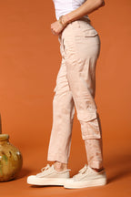 Asia Snake Damen Cargo-Hose in Modal Relaxed Fit