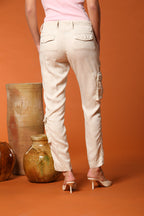 Asia Snake Damen Cargo-Hose in Modal Relaxed Fit