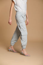 Evita Cargo Damen Hose in Gabardine Relaxed Fit