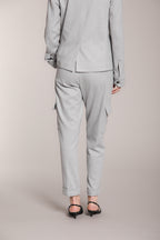 Foto 5 Chile Jogger pantalone cargo donna in jersey relaxed fit