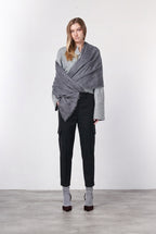 Chile Jogger pantalone cargo donna in lana relaxed fit