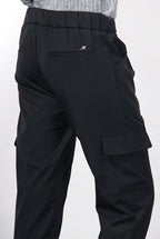 Chile Jogger pantalone cargo donna in lana relaxed fit