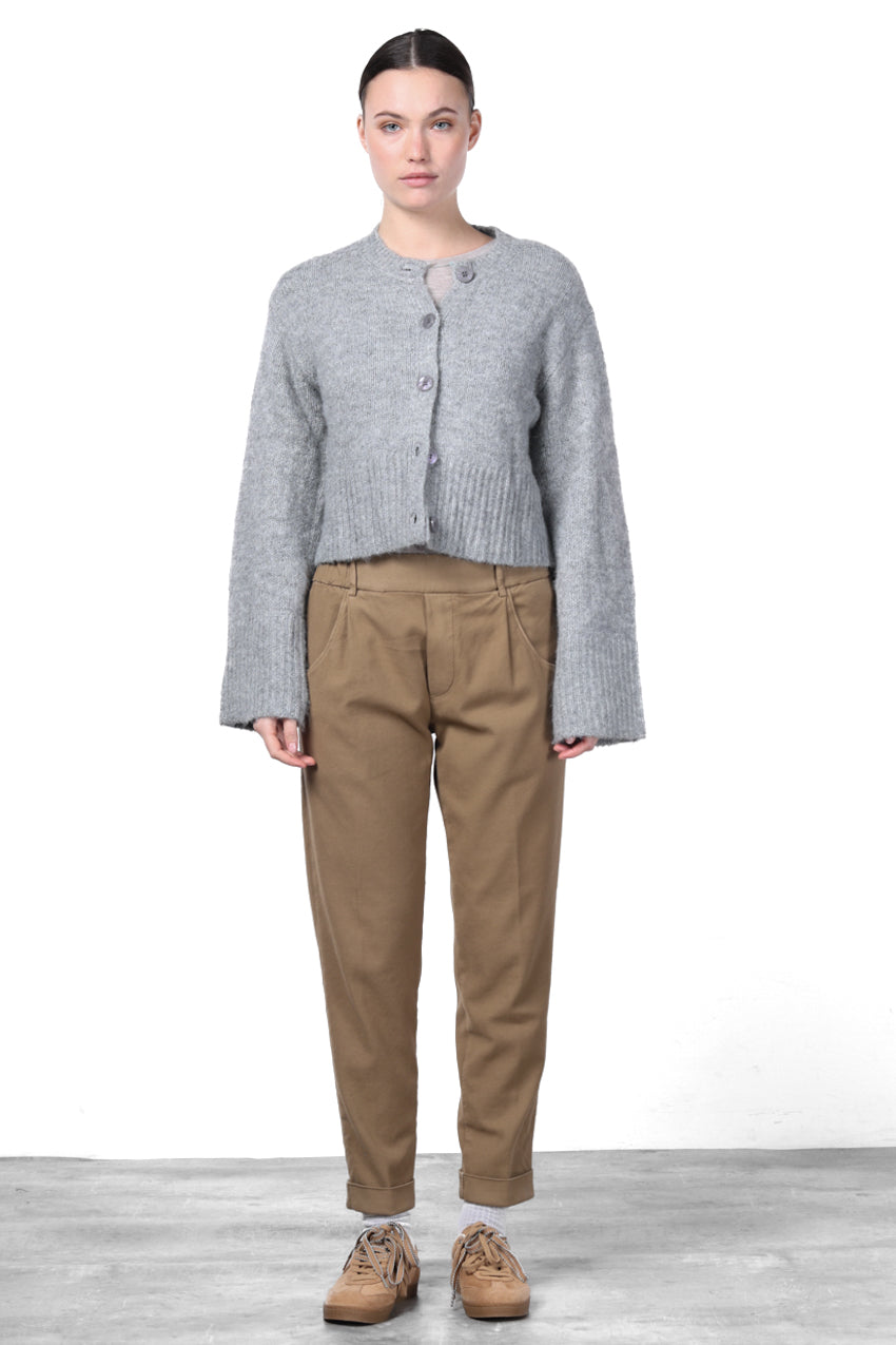 Chile Jogger pantalon cargo femme en laine relaxed fit