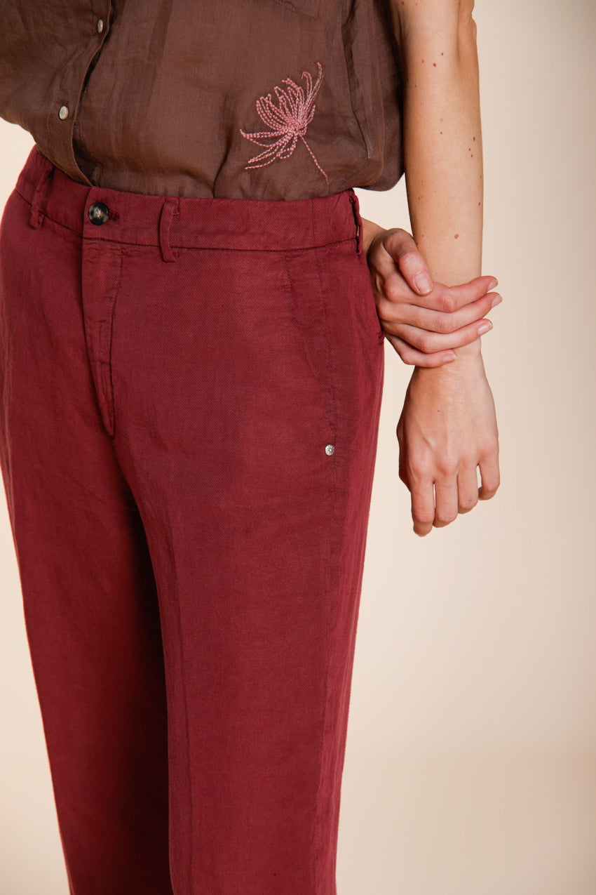 Linda Summer women's chino pants canvas relaxed fit