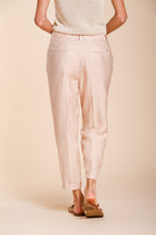 Linda Summer pantalon chino femme en canvas relaxed fit