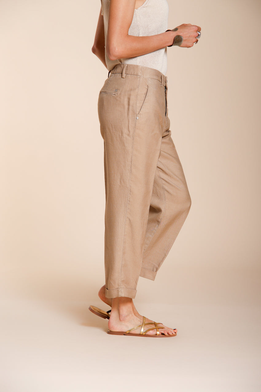 Linda Summer women's chino pants in canvas relaxed fit