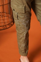 Judy Archivio Pantalon Cargo femme en Twill de Coton Stretch Relaxed fit