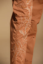 Judy Archivio Pantalon Cargo femme en Twill de Coton Stretch Relaxed fit