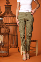 Judy Archivio Pantalon Cargo femme en Twill de Coton Stretch Relaxed fit