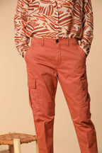 Judy Archivio Pantalon Cargo femme en Twill de Coton Stretch relaxed fit