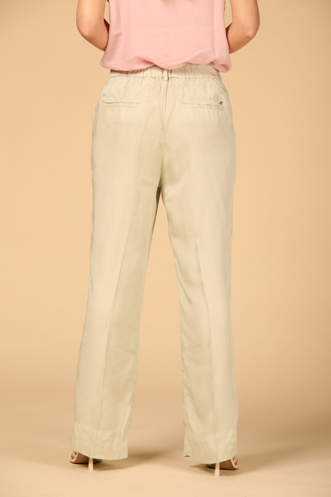 Image 4 of  Women's Mason's New York Cozy Model Jogger Chinos in Light Green, Straight Fit