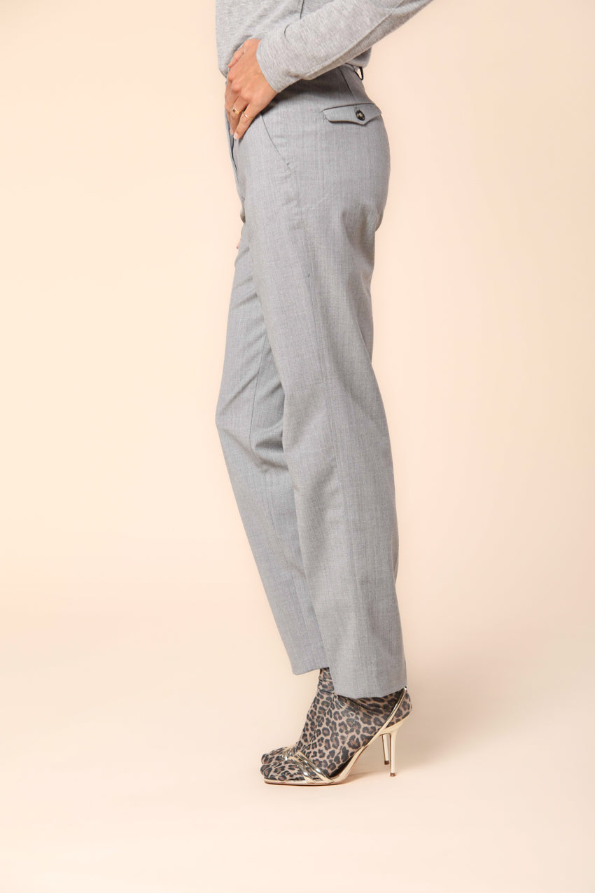 New York women's chino pants in wool regular fit