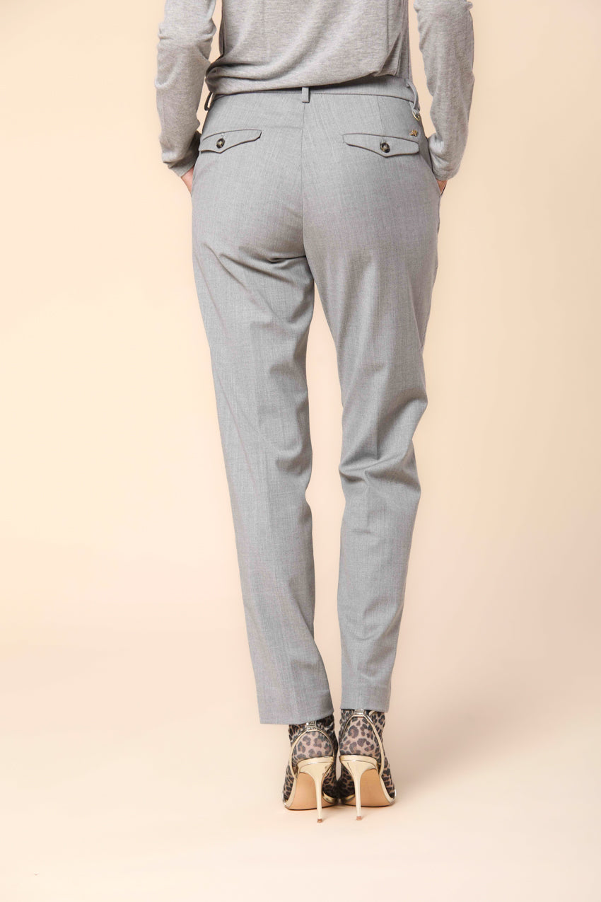 New York women's chino pants in wool regular fit