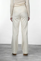 Easy Straight pantalone chino donna in jersey straight fit
