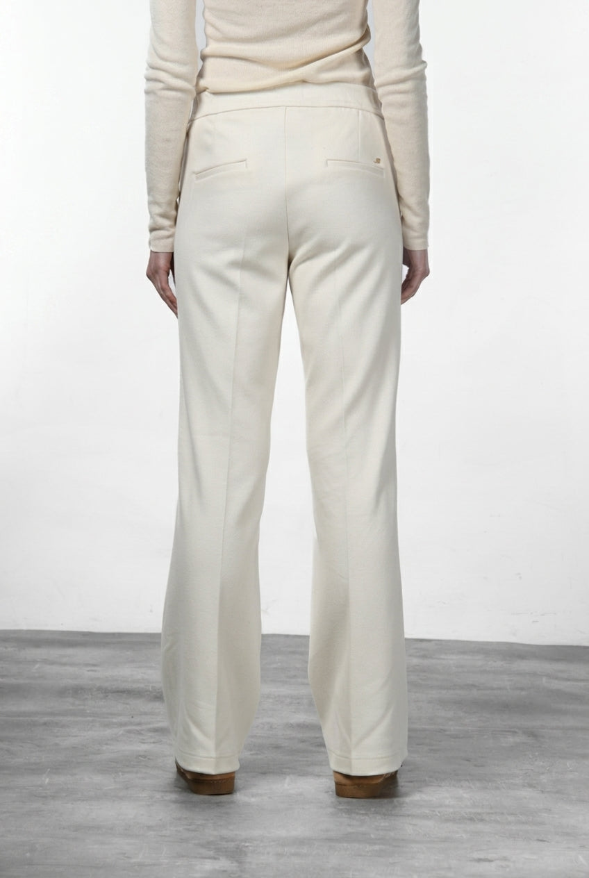 Easy Straight pantalon chino femme en jersey straight fit