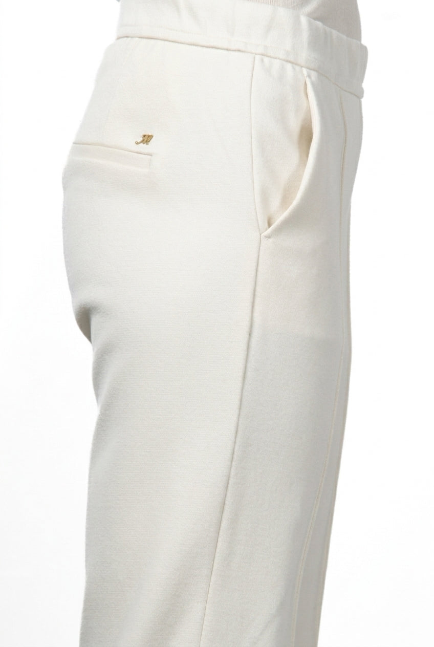 Easy Straight pantalon chino femme en jersey straight fit