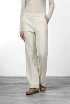 Easy Straight pantalone chino donna in jersey straight fit