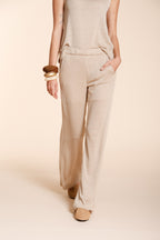 Easy Straight Hose Chino Jogger Damen aus Strick straight fit