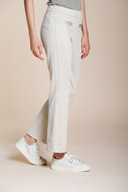 Easy Kick pantalone chino jogger donna in jersey slim fit