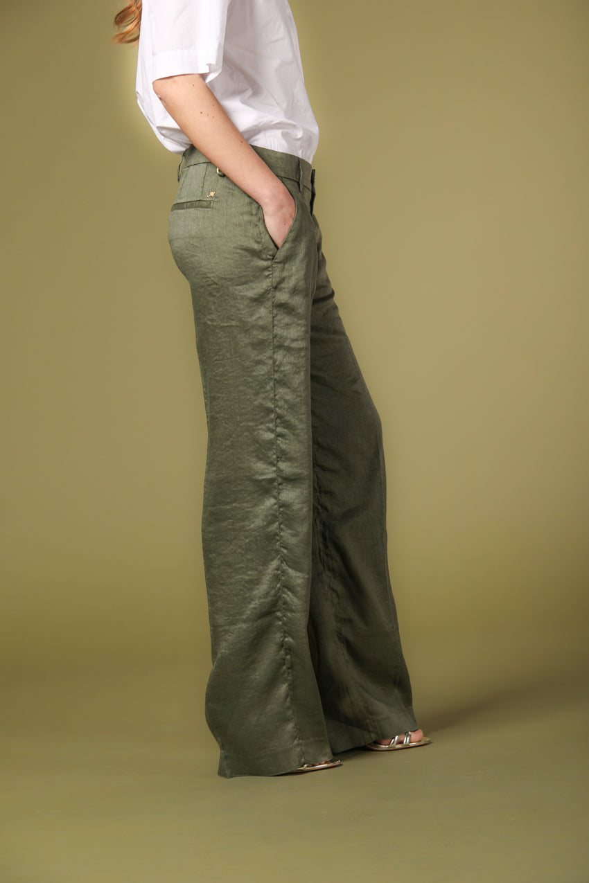 Image 3 of Women's Mason's New York Straight Model Chino Pants in Green
