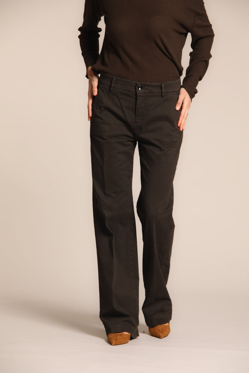 New York Straight women's chino pants in gabardine straight fit