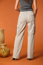 Victoria Damen Cargo-Hose in Modal Straight Fit