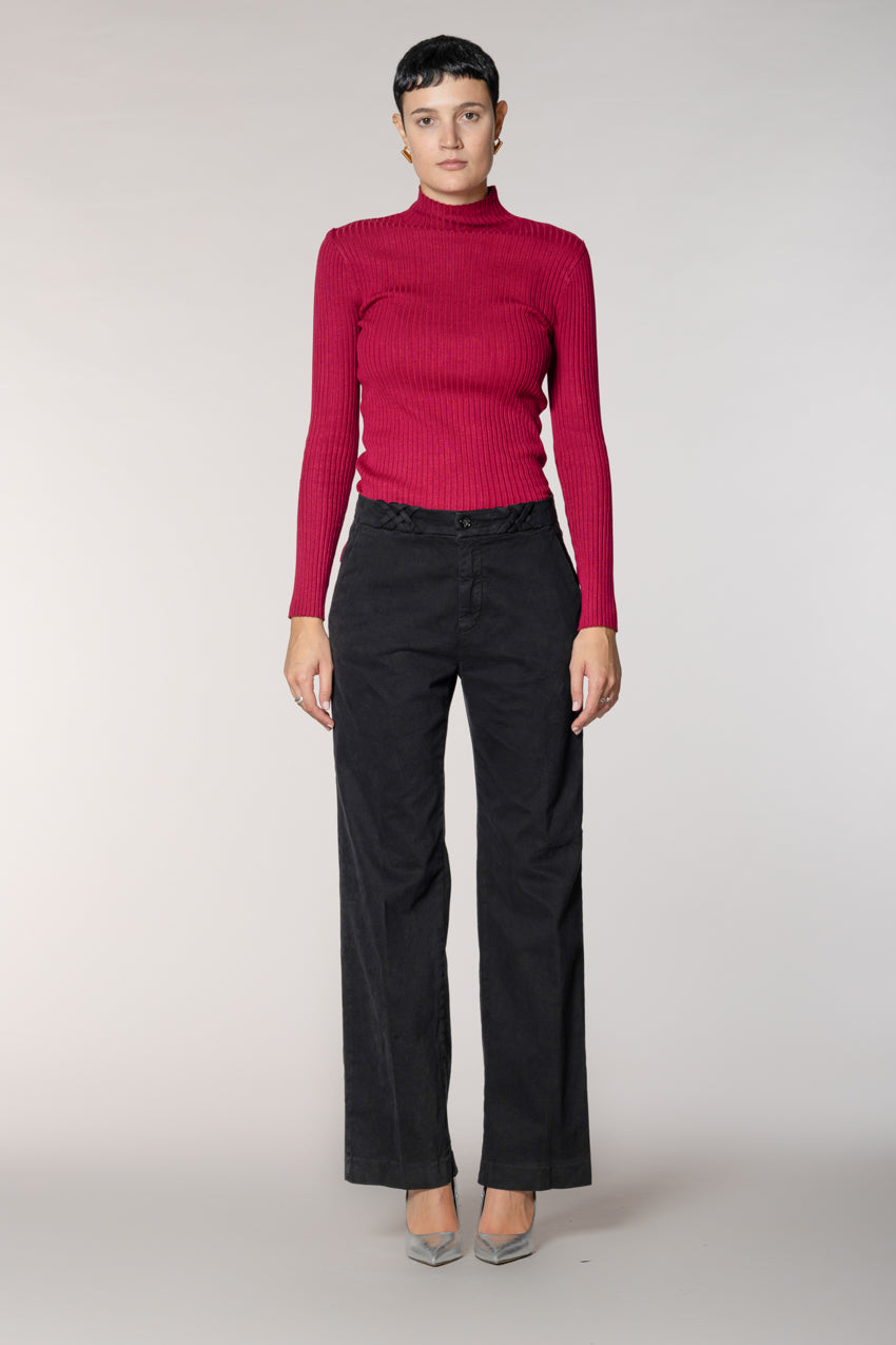 New York Straight Damen-Chinohose aus Gabardine straight fit