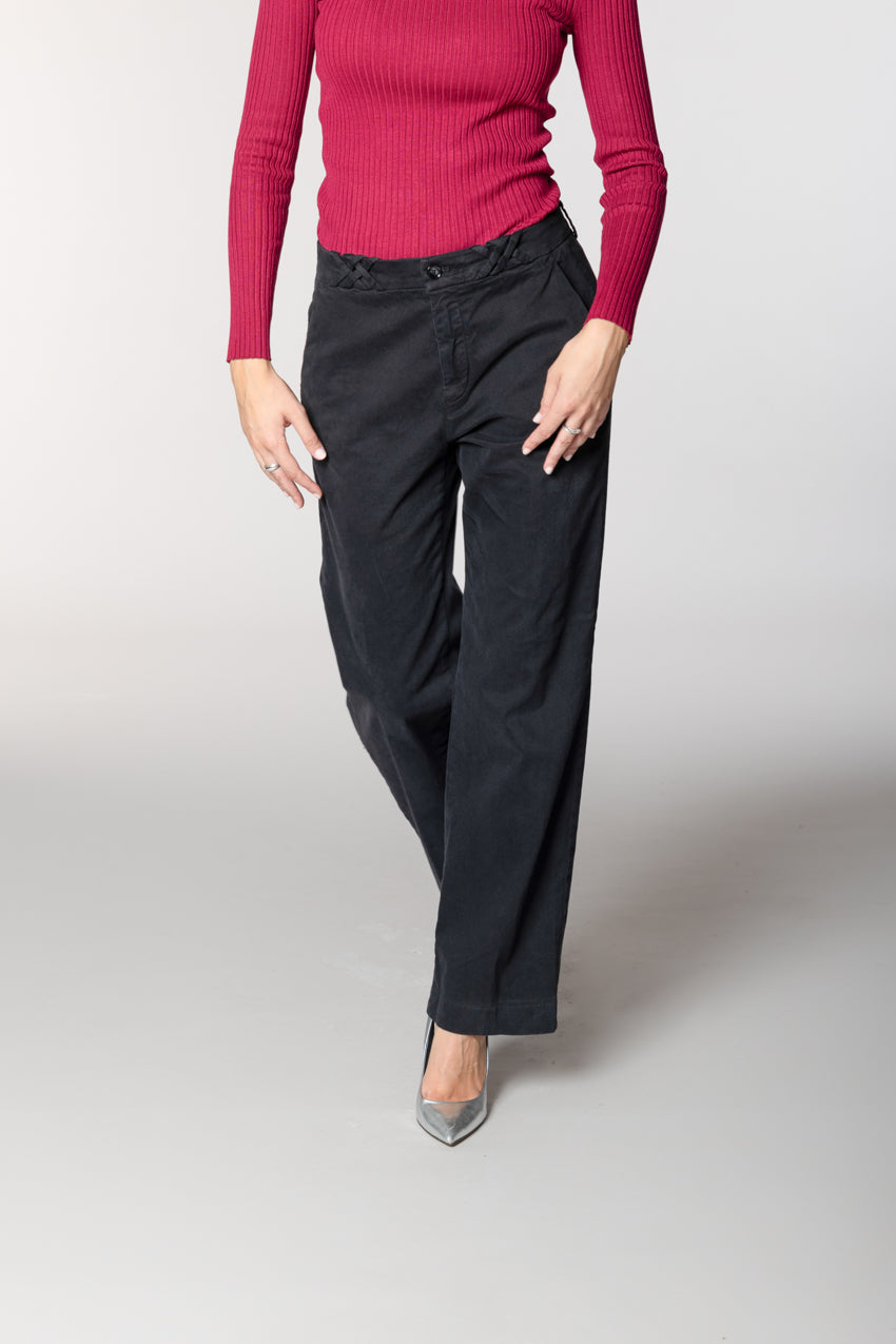 New York Straight Damen-Chinohose aus Gabardine straight fit
