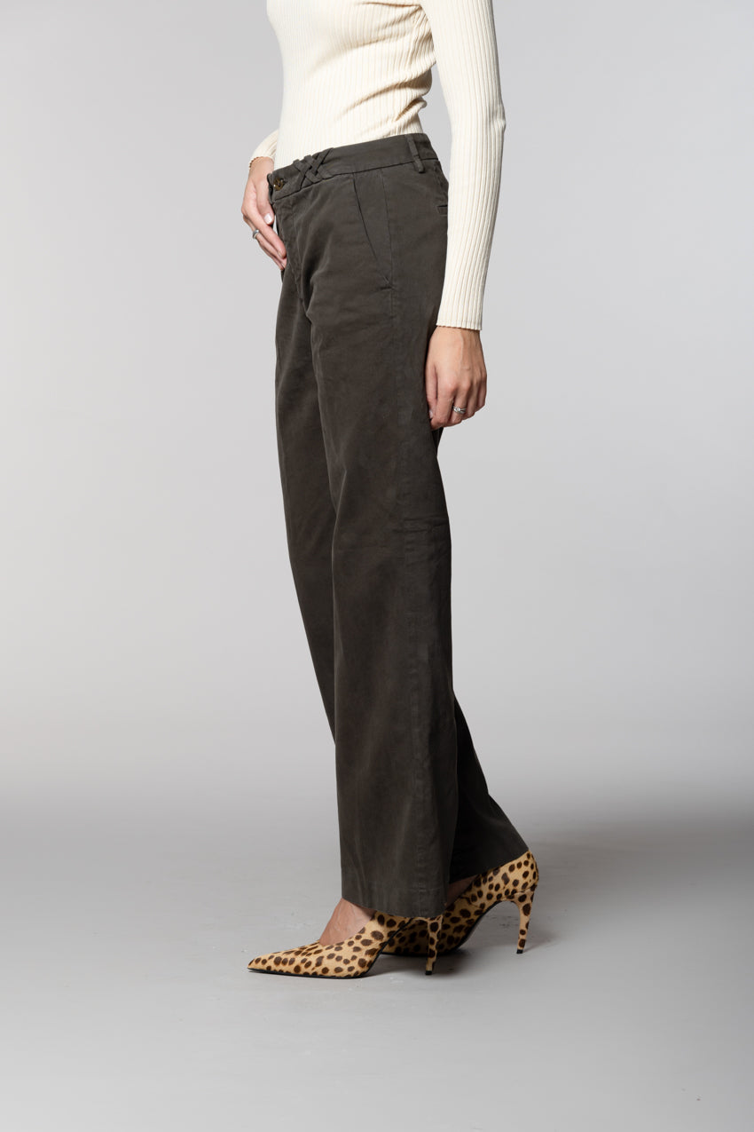 New York Straight Damen-Chinohose aus Gabardine straight fit