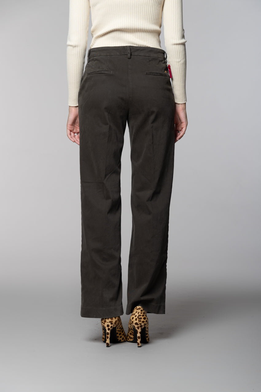 New York Straight Damen-Chinohose aus Gabardine straight fit