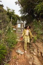 Francis women's cargo pants in twill wide leg