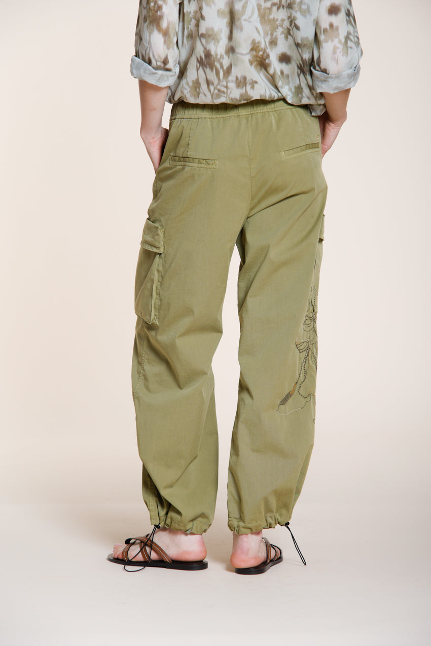 Francis women's cargo pants in twill wide leg