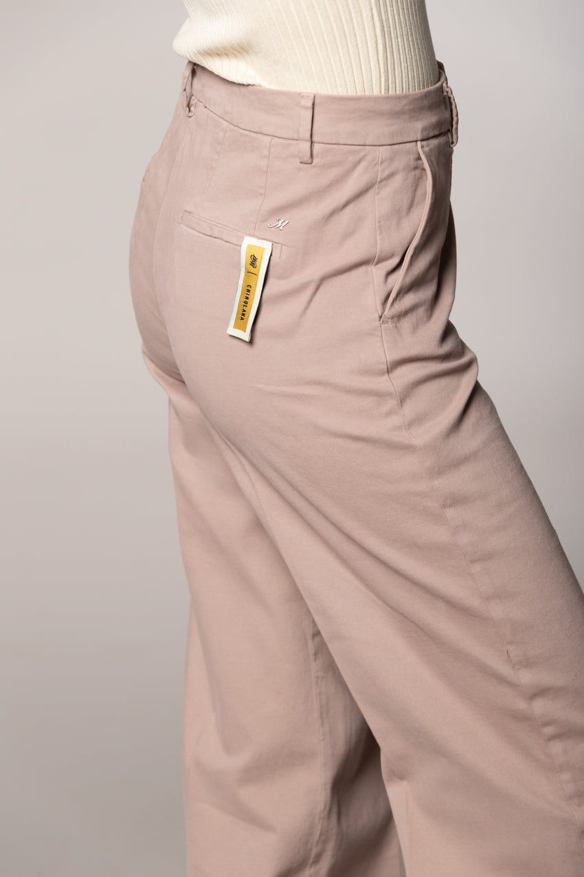 New York Studio women’s chino pants in cotton-wool blend wide leg