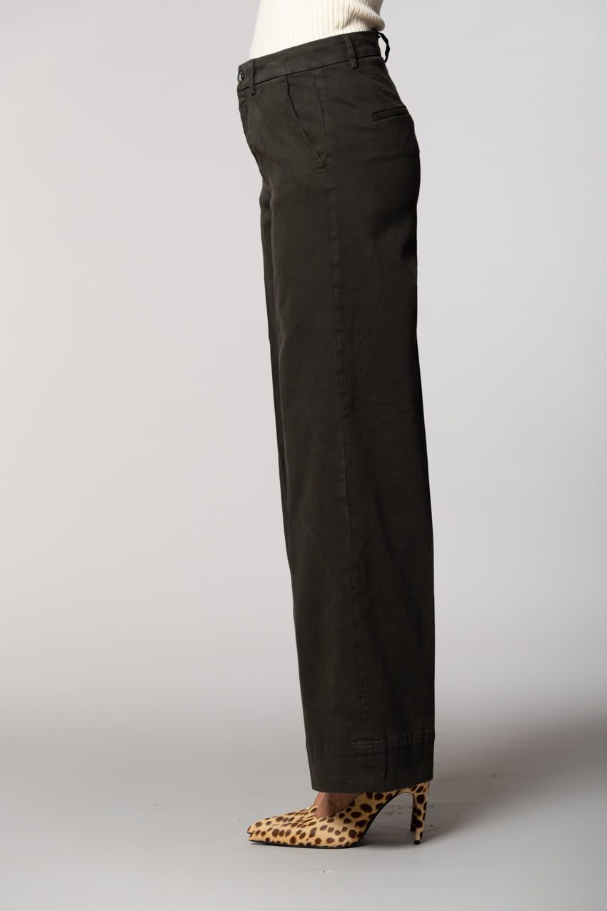 New York Studio women’s chino pants in cotton-wool blend wide leg 