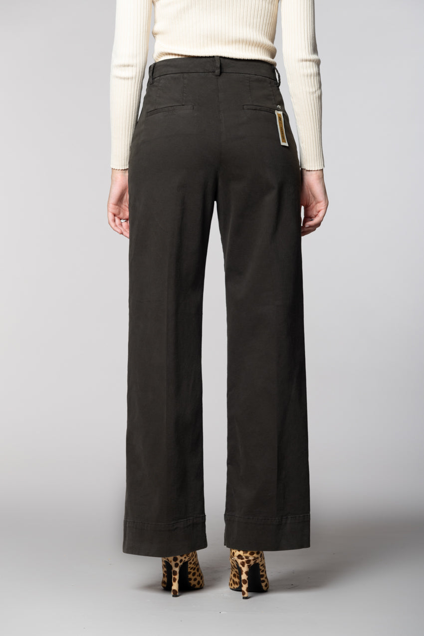 New York Studio women’s chino pants in cotton-wool blend wide leg 