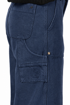 Dallas Wide pantalone chino donna in canvas straight fit