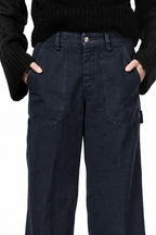 Dallas Wide women’s chino pants in canvas with straight fit
